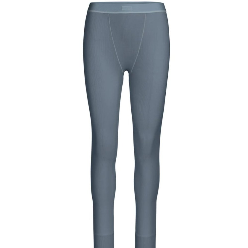 Skims - Cotton Ribbed Legging in Kyanite in Size XL